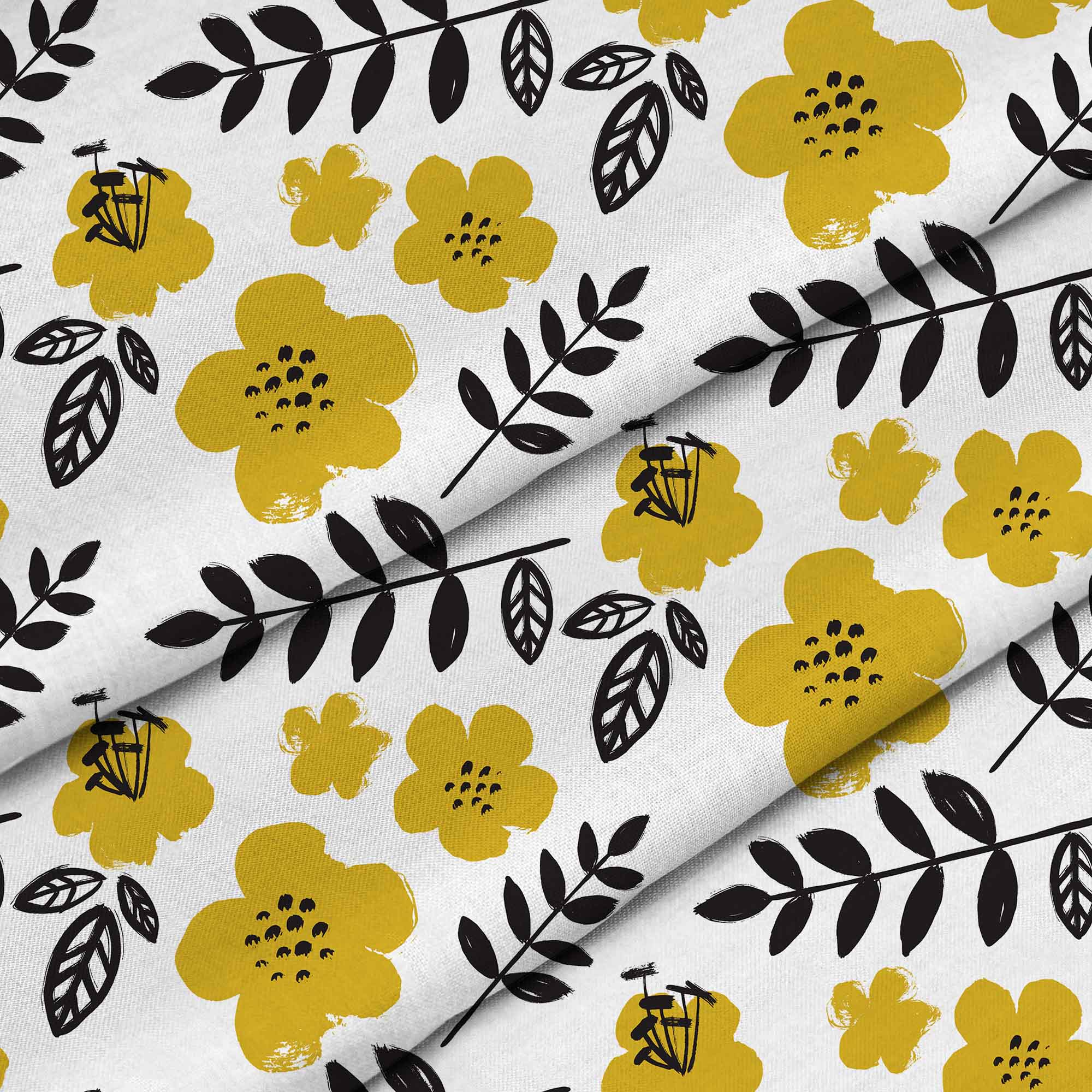 Painted Yellow Flower