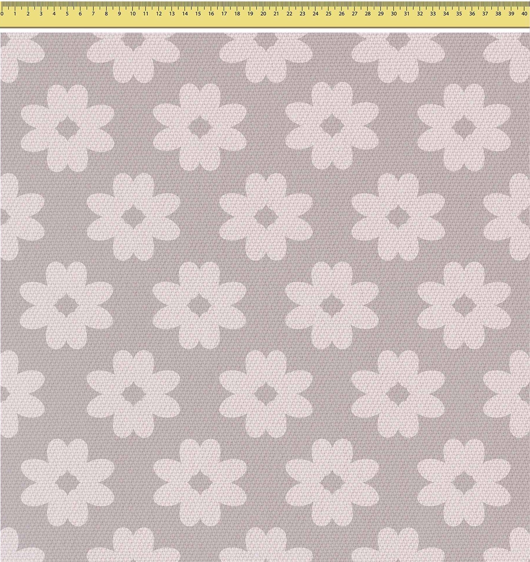 Daisies on Grey-Velvet