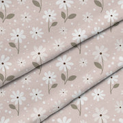 Helle Blumen Tischdeckenstoff