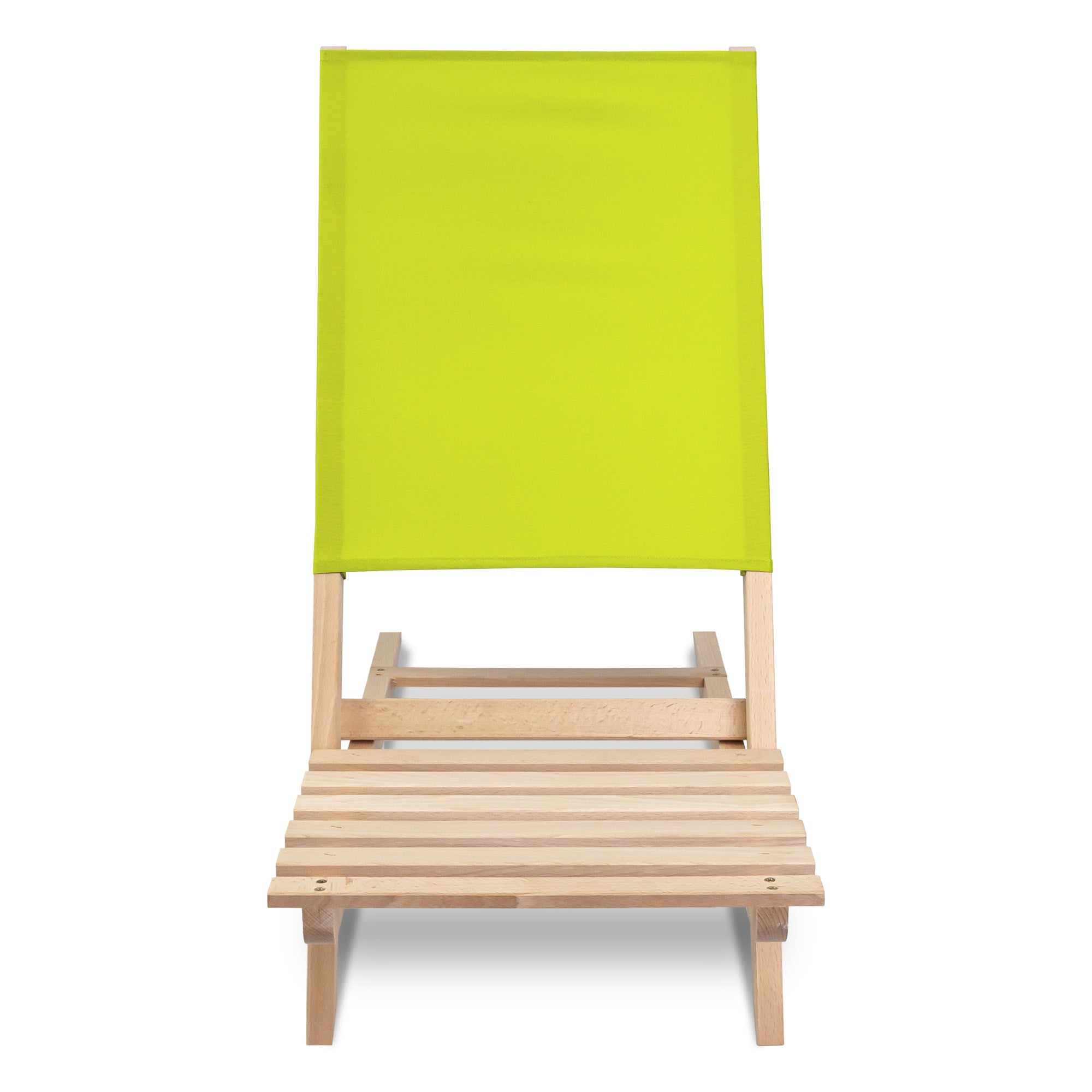 Folding Beach Chair Lime