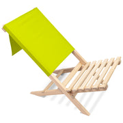 Folding Beach Chair Lime