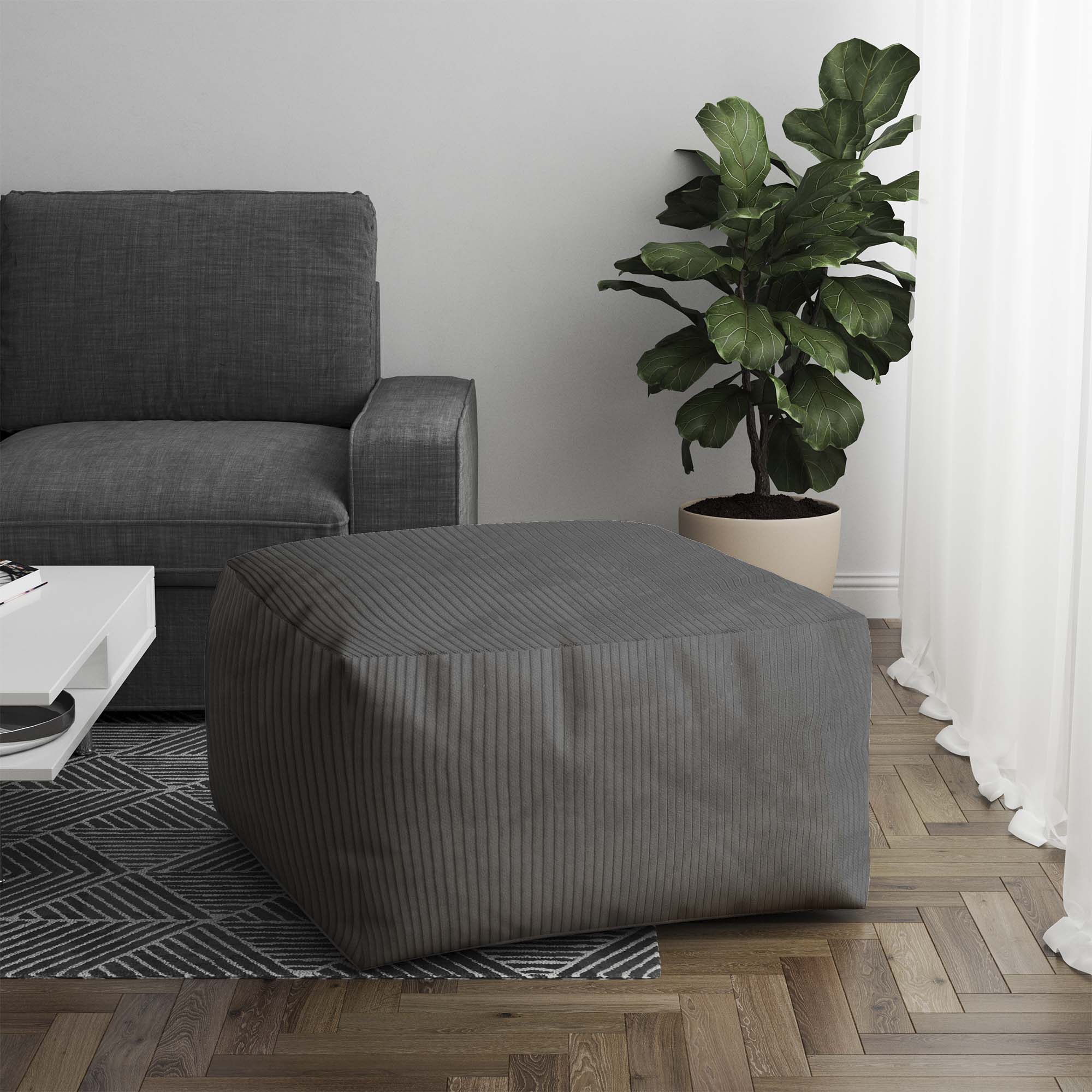 Puf Comfort Frost Šedý