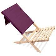 Skládací plážová židle Purple