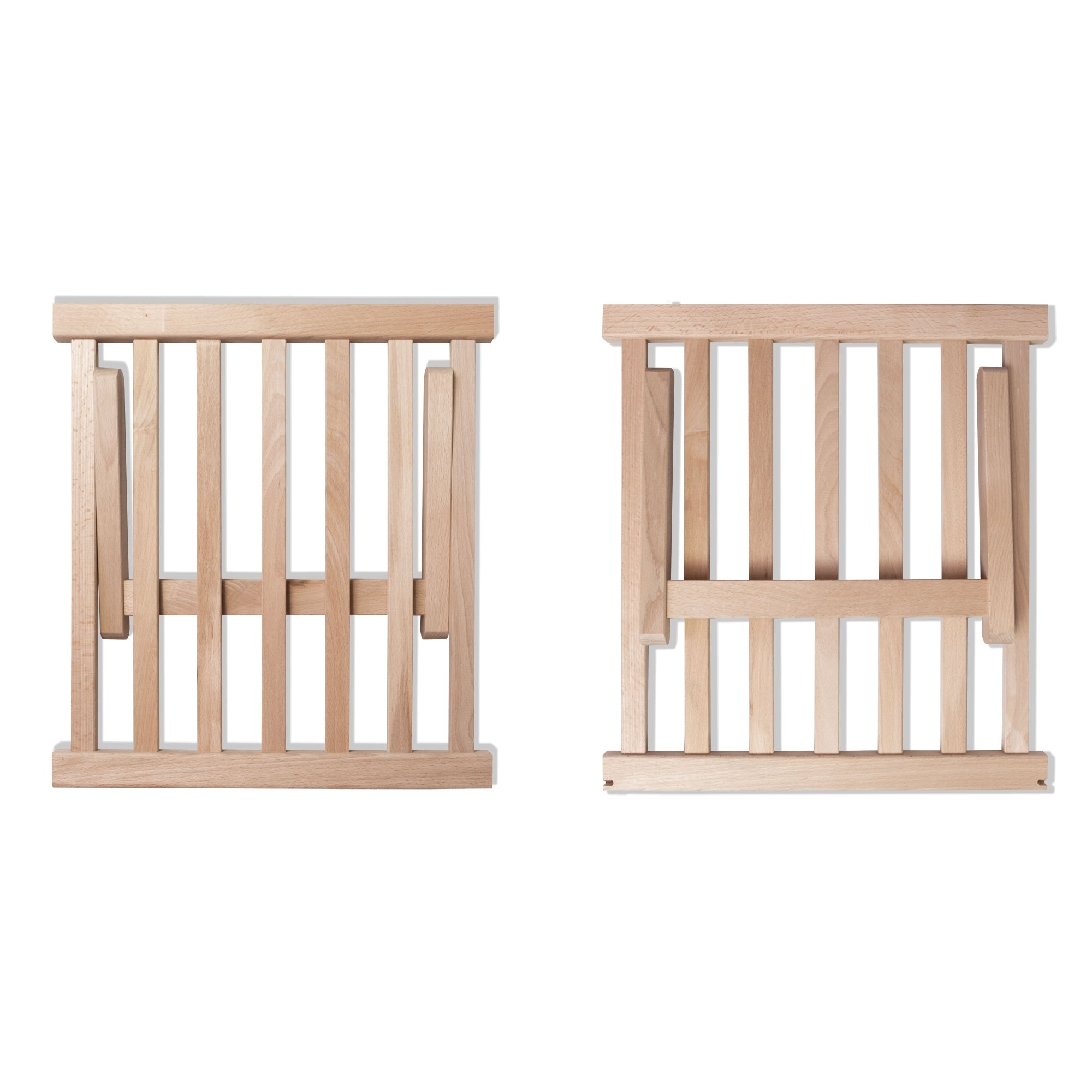 Holzliegestuhl mit Fußhocker aus Holz Moro