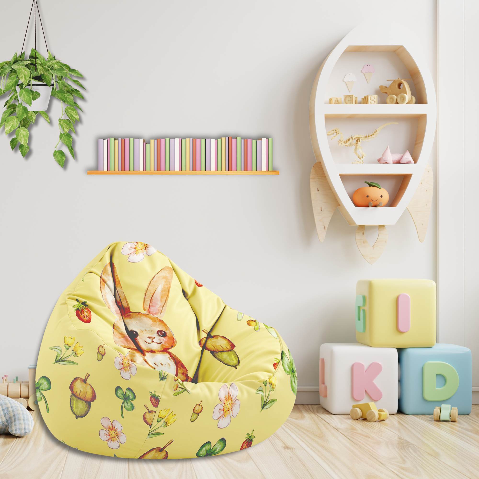 Puf Paradise Curious Rabbit-M