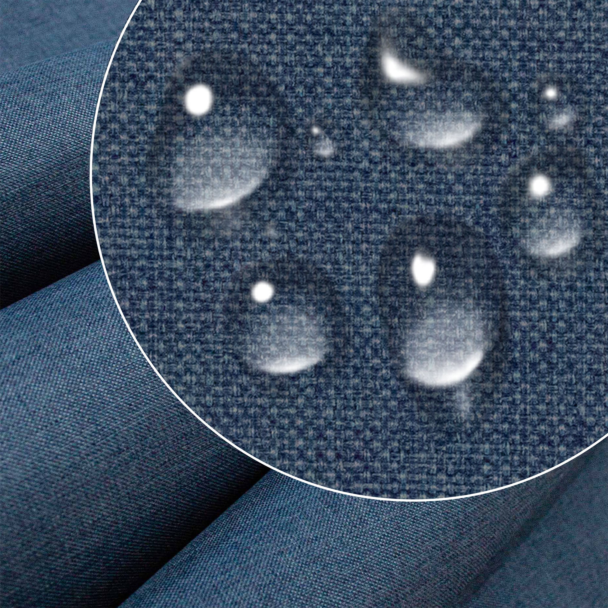 Dřevěné lehátko Imitace lnu Denim Dream-M