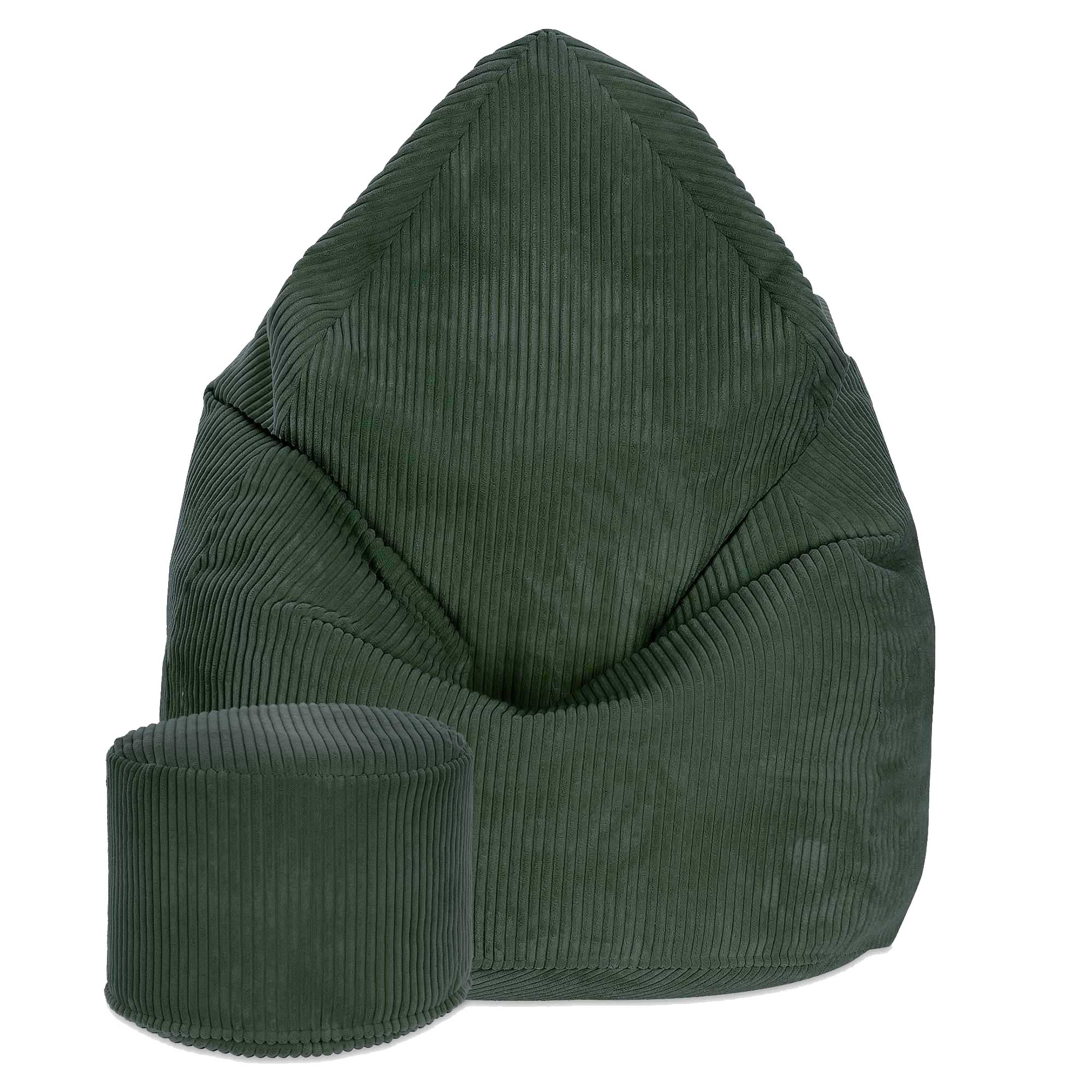 Round pouf footstool Lincoln Forest Symphony-M