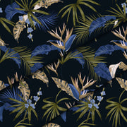 Exotic Blue Leaves