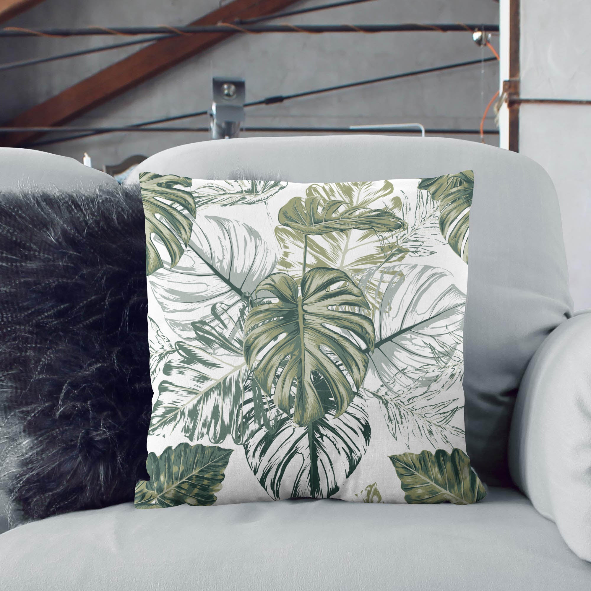 Monstera zelený list