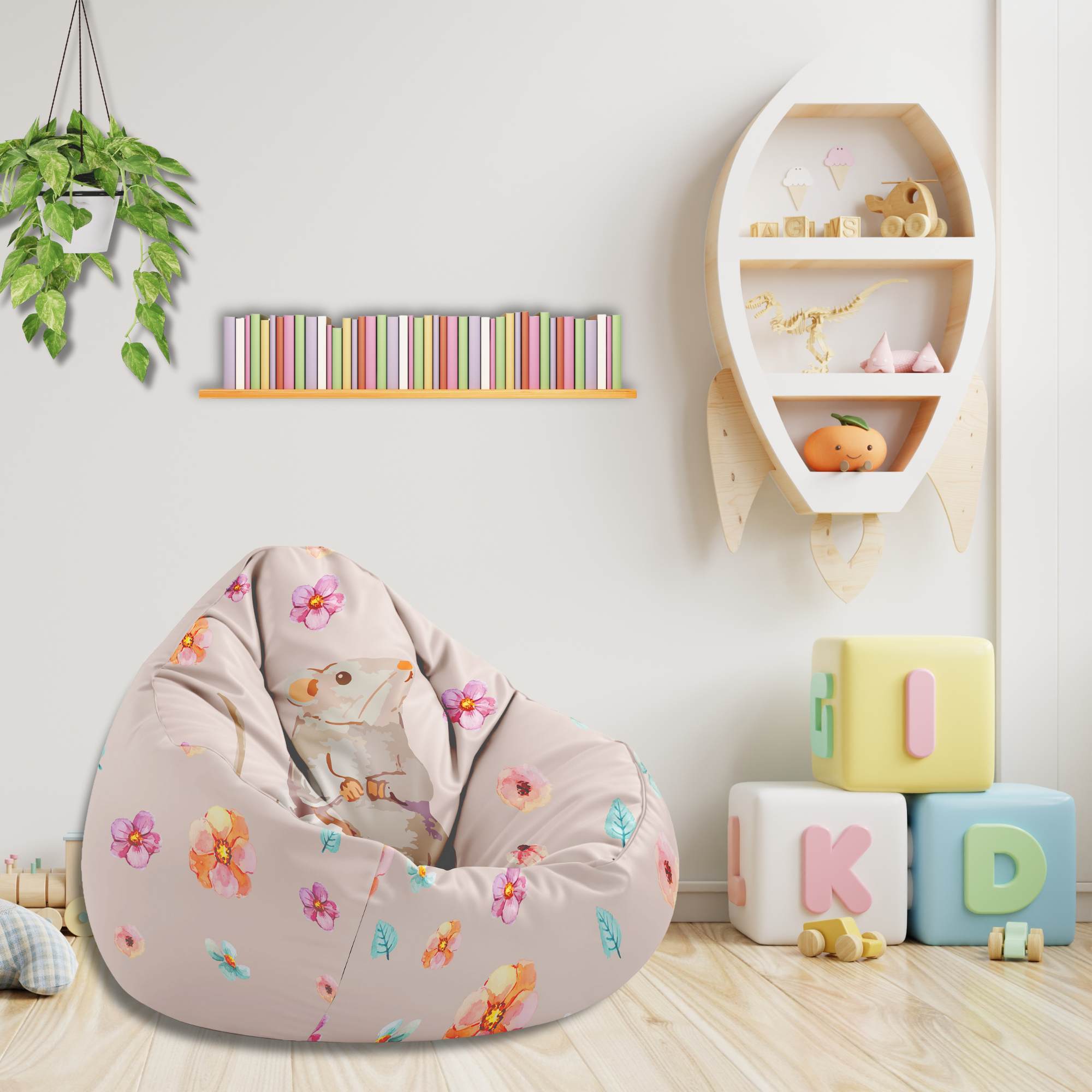 Puf Paradise Gray Mouse-M