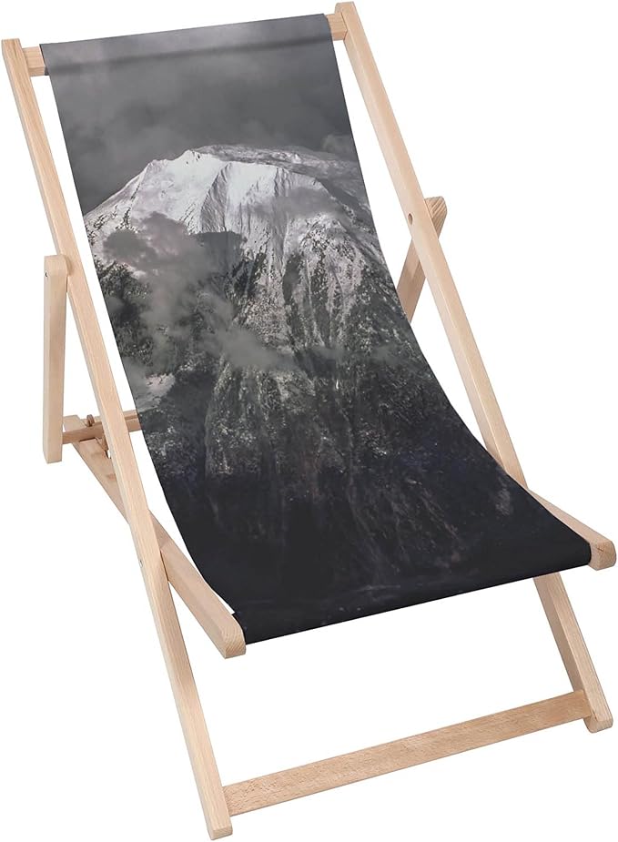 Dřevěné lehátko Dark Mountains