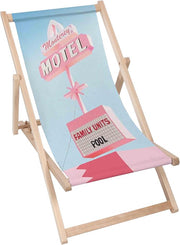 Holzliegestuhl Motel Miami