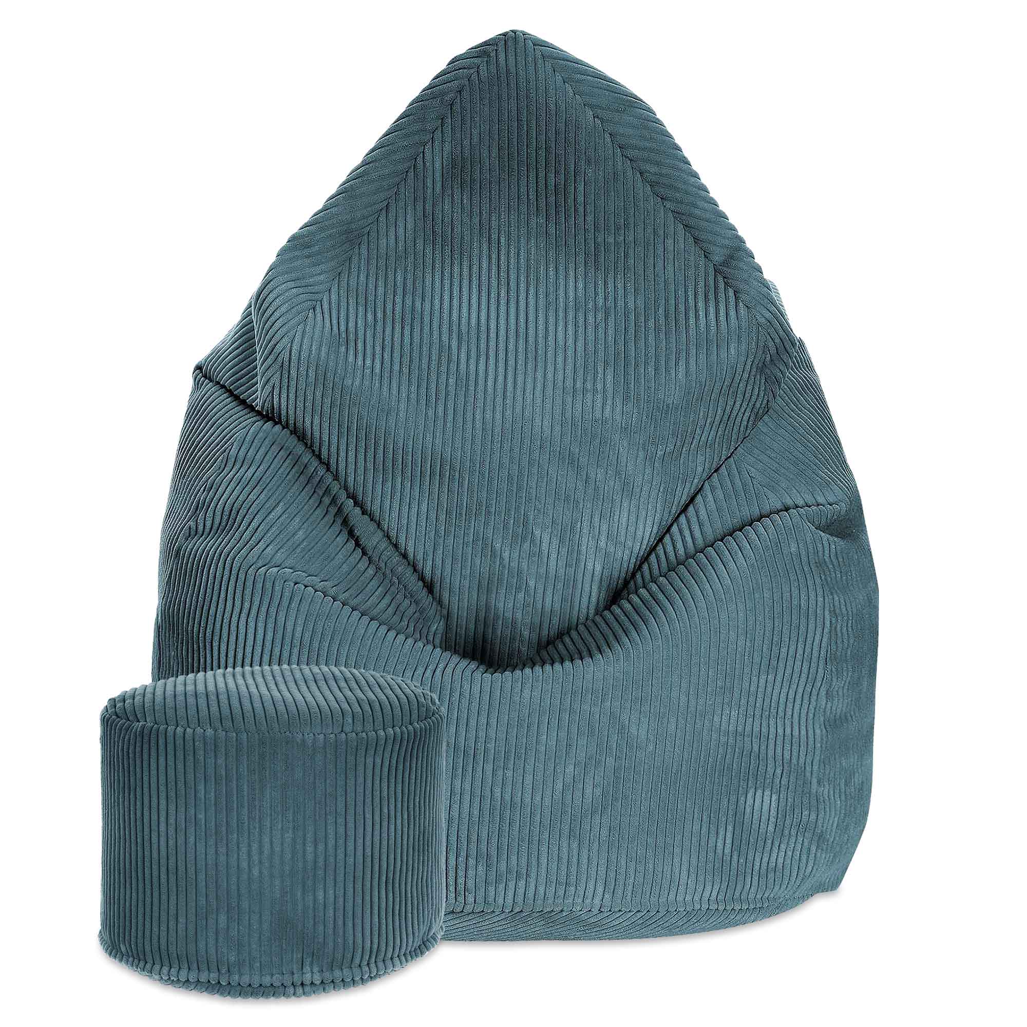 Round pouf footrest Lincoln Ocean Depths-S