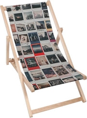 Wooden Deck Chair Polaroid Photos