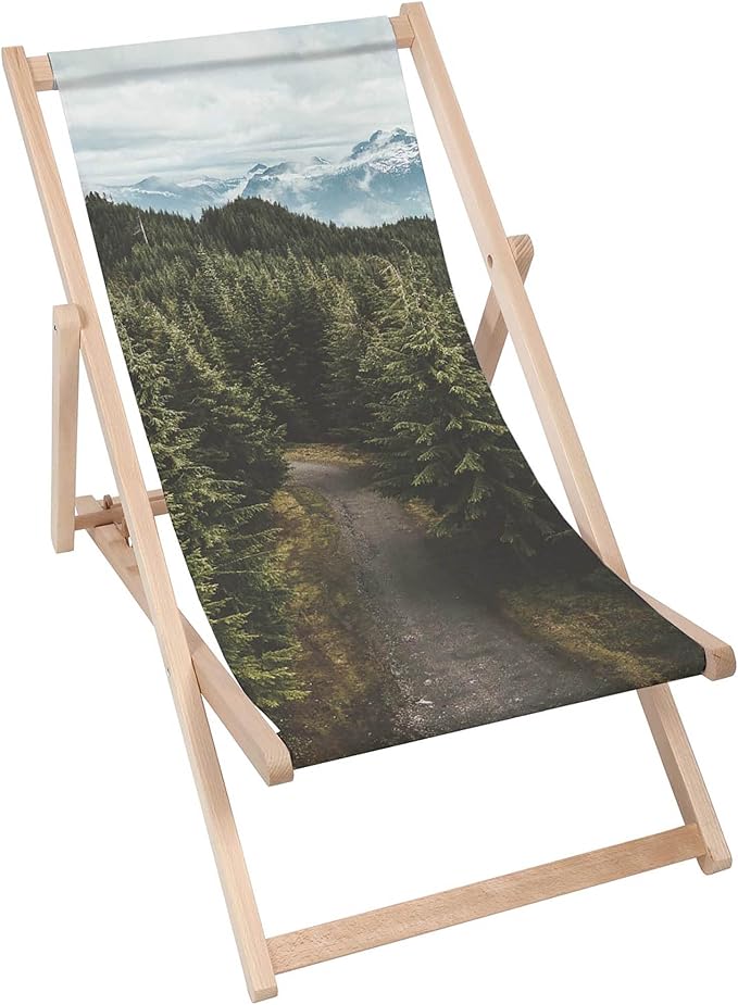 Dřevěné lehátko Forest Track