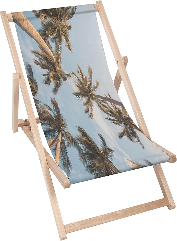 Dřevěné lehátko Palm Sky