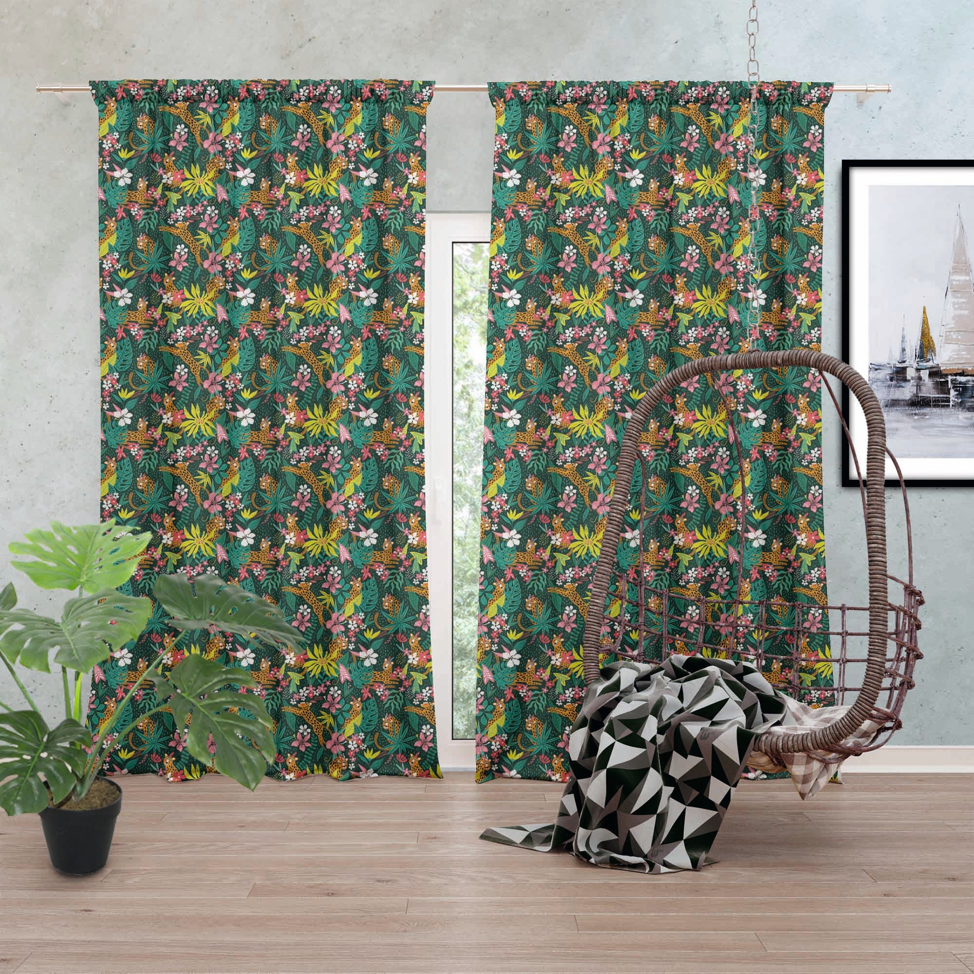 Leopard Exotic-Tablecloth Fabric