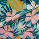 Tropical Palm Flowers-Flat Microfiber