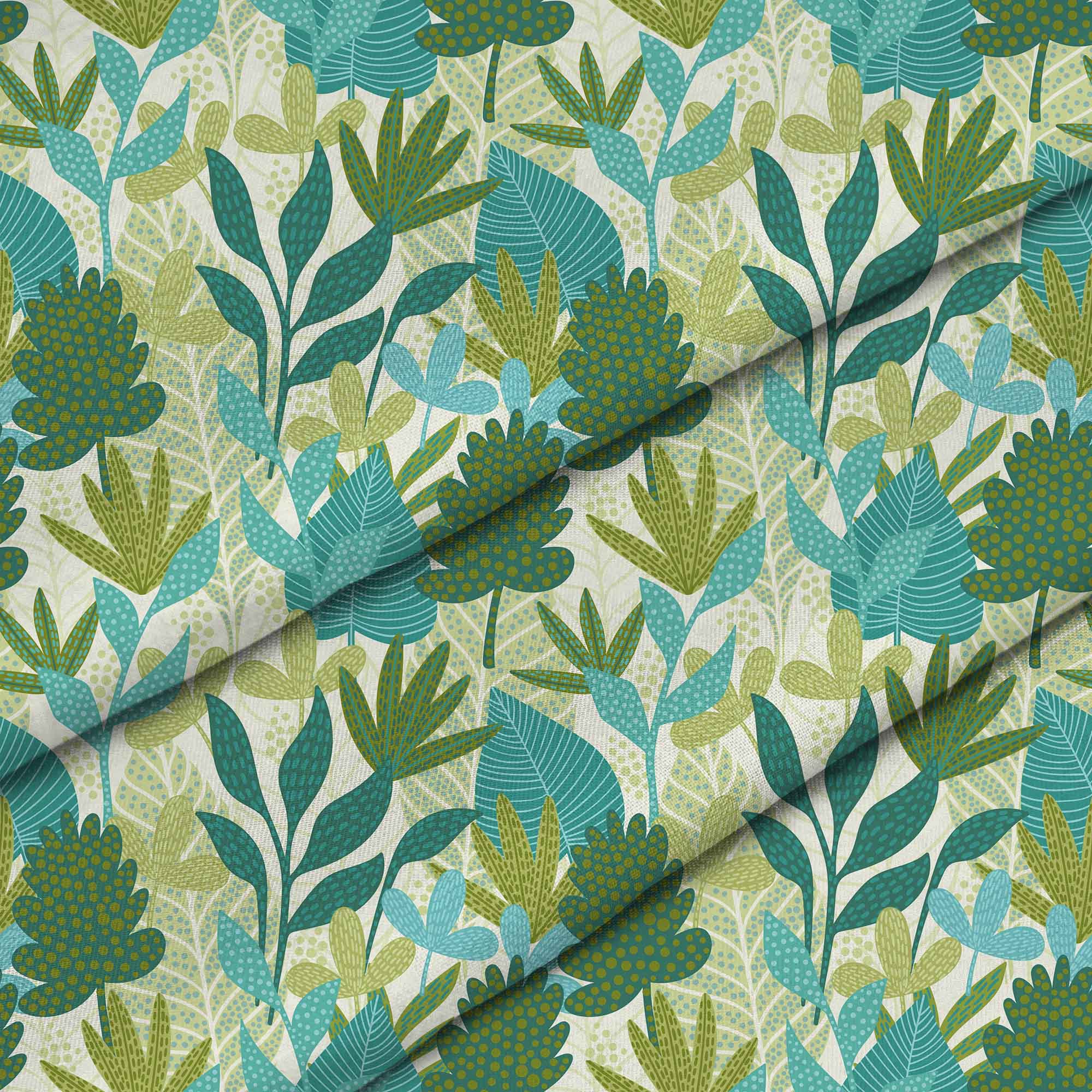 Modern Leaves-Velvet