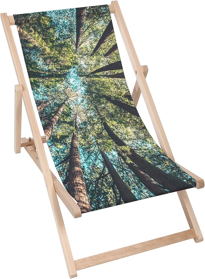 Dřevěné lehátko Tropical Forest