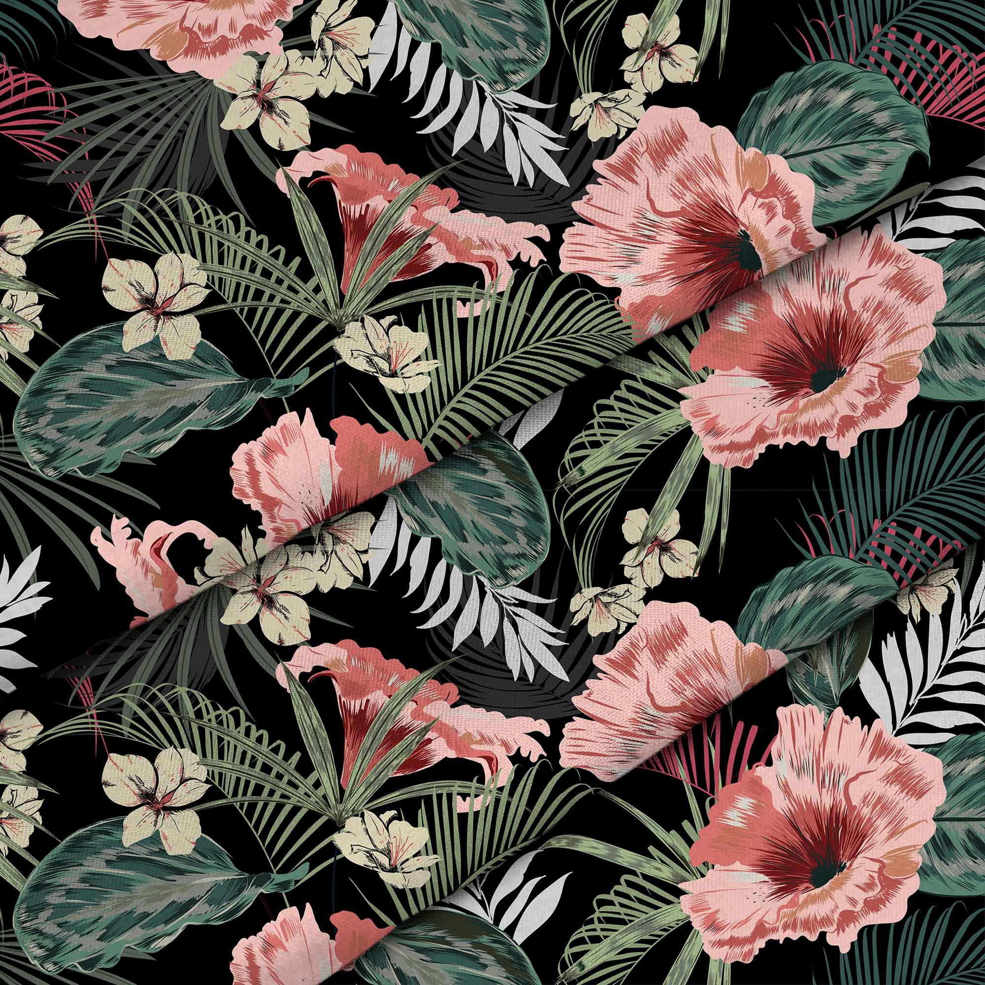 Red Tropical Petunia-Velvet