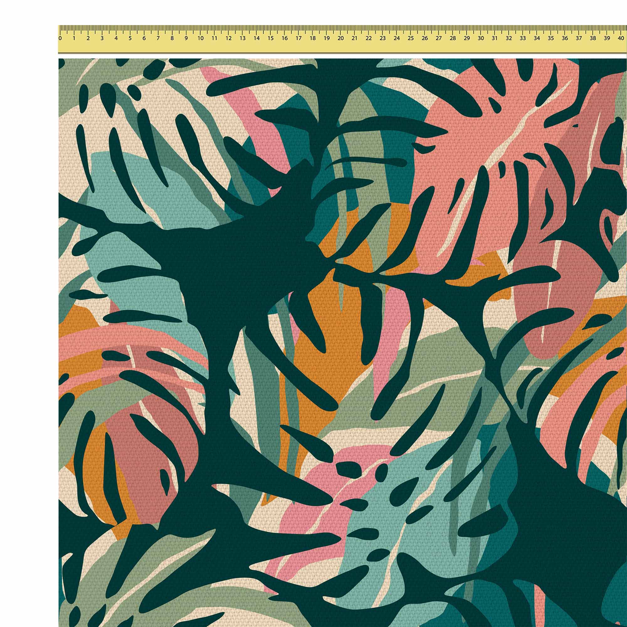Tropical Abstract Leaves