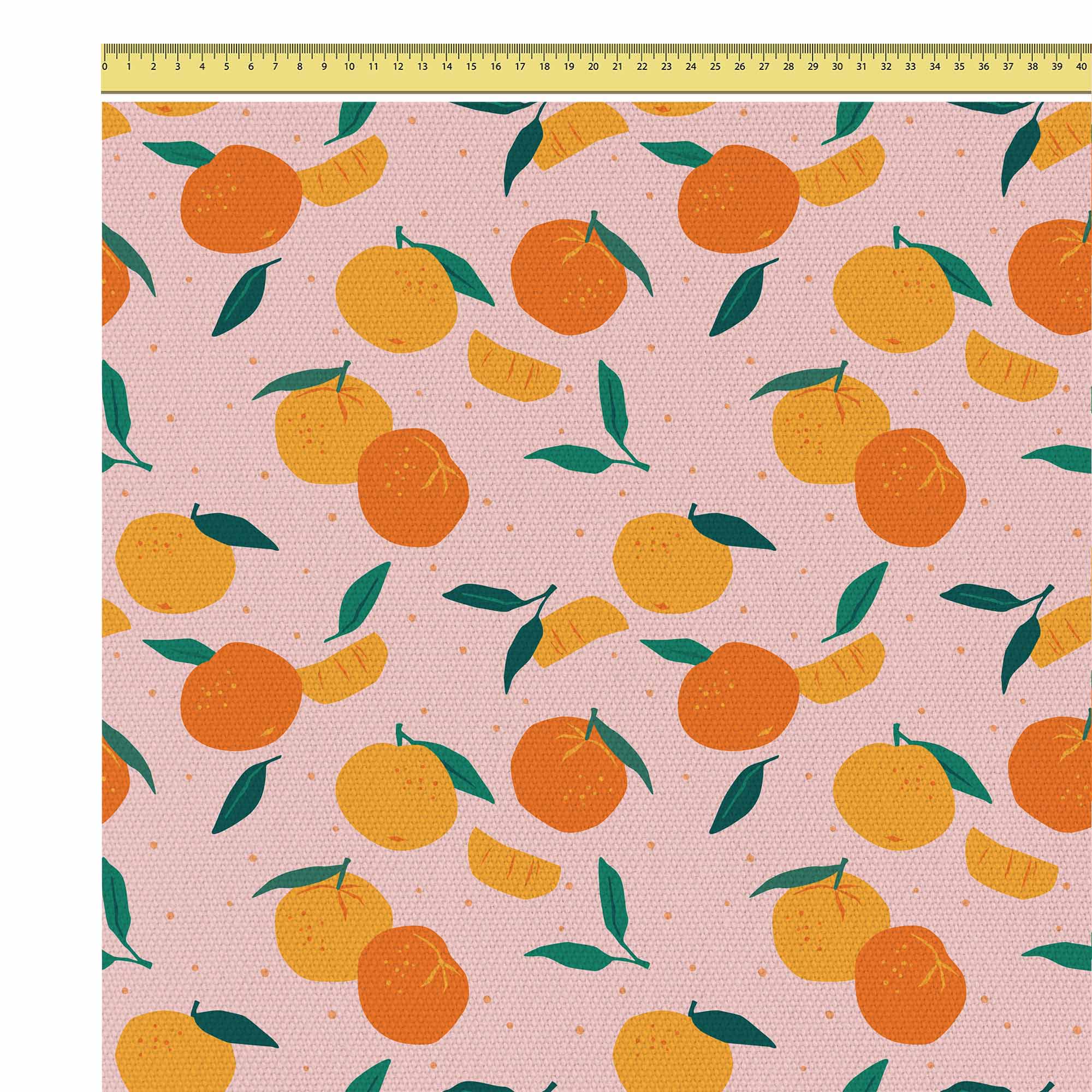 Mandarins-Tkanina Obrusowa