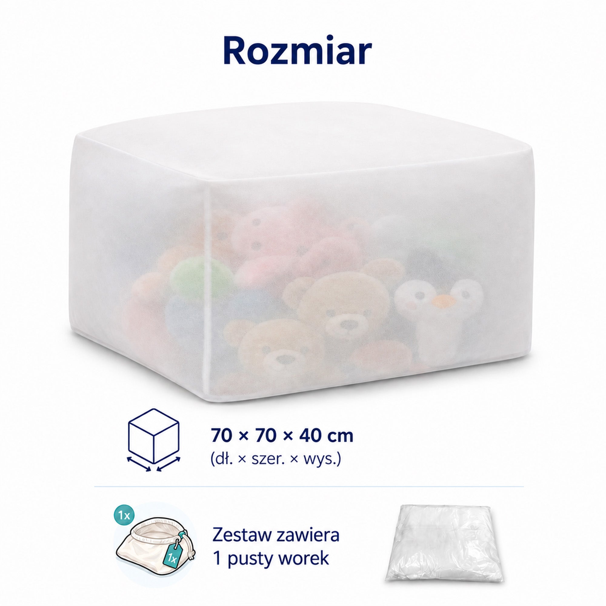 Pokrowiec podnóżek Comfort