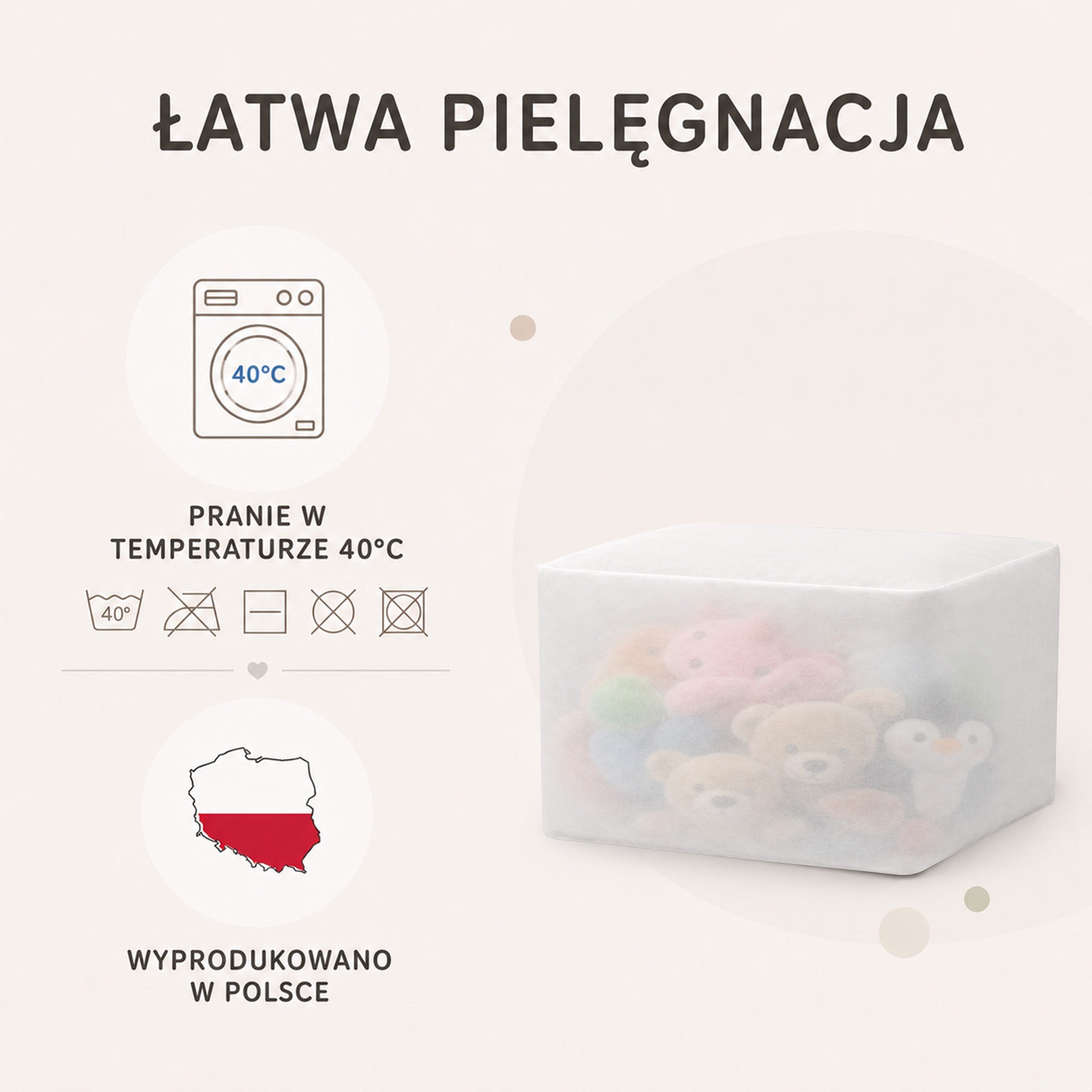Pokrowiec podnóżek Paradise