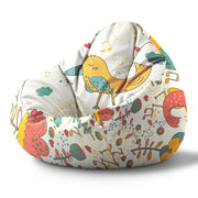 Paradise Sitzsack Happy Yellow Bird-S