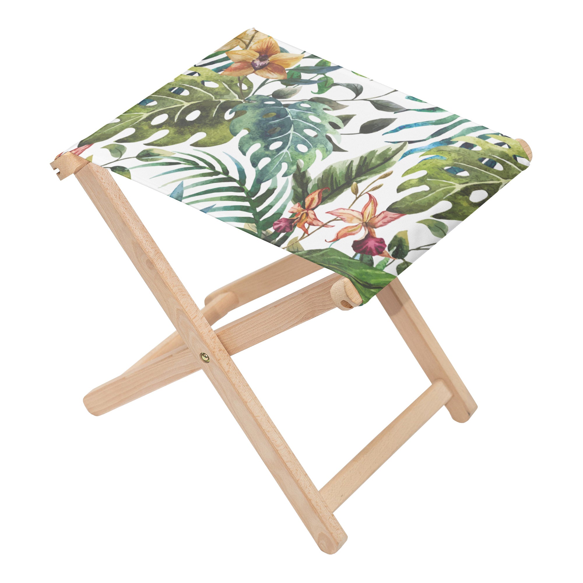 Stuhl Blumen Aquarell