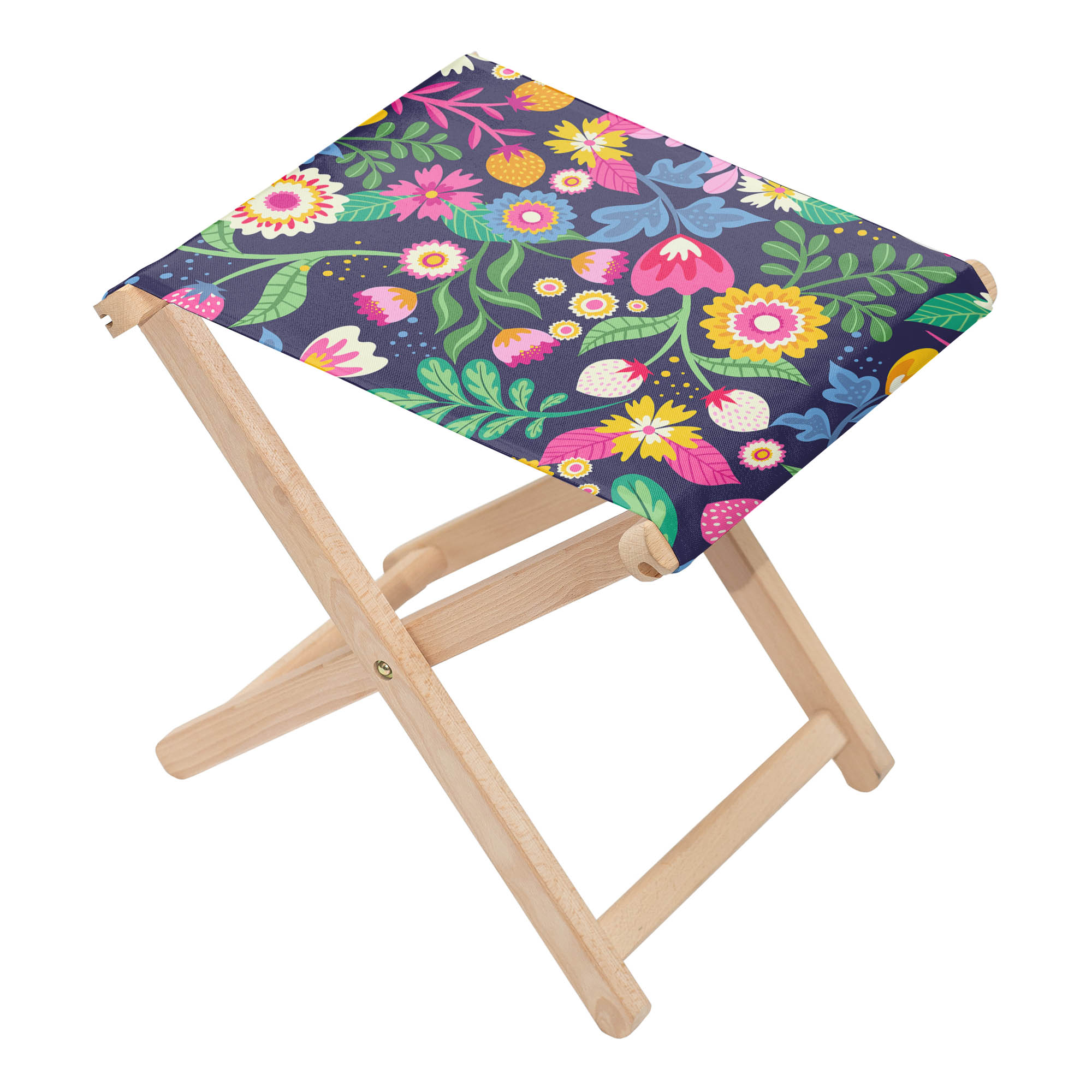 Stuhl Exotisch Floral