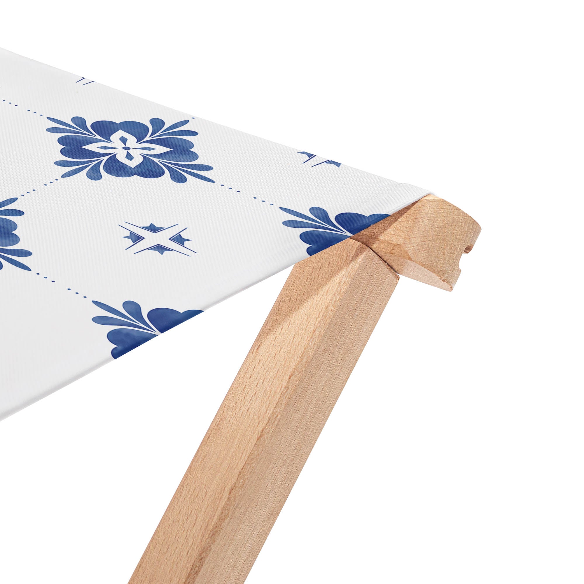 Židlička Blue Tiles
