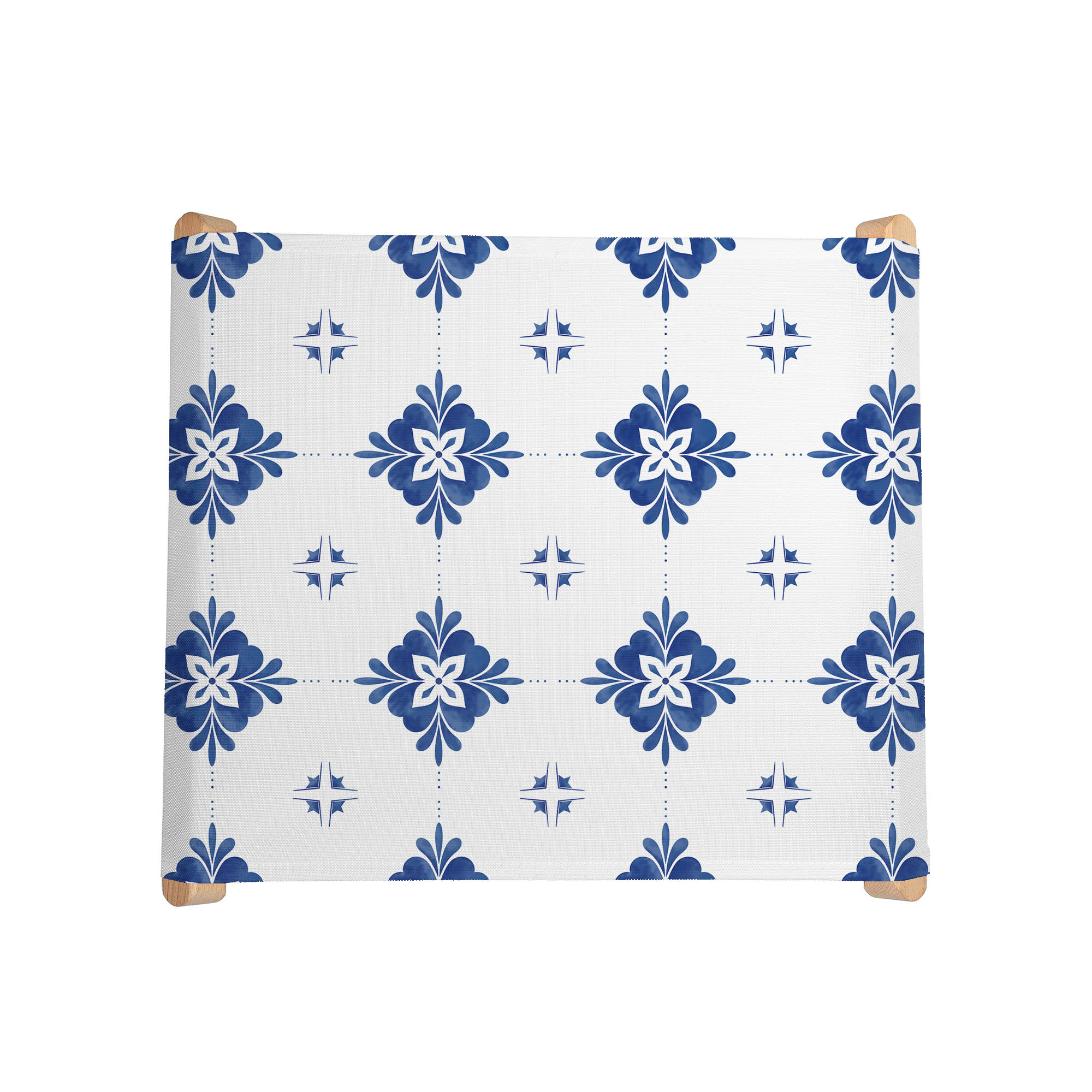 Židlička Blue Tiles