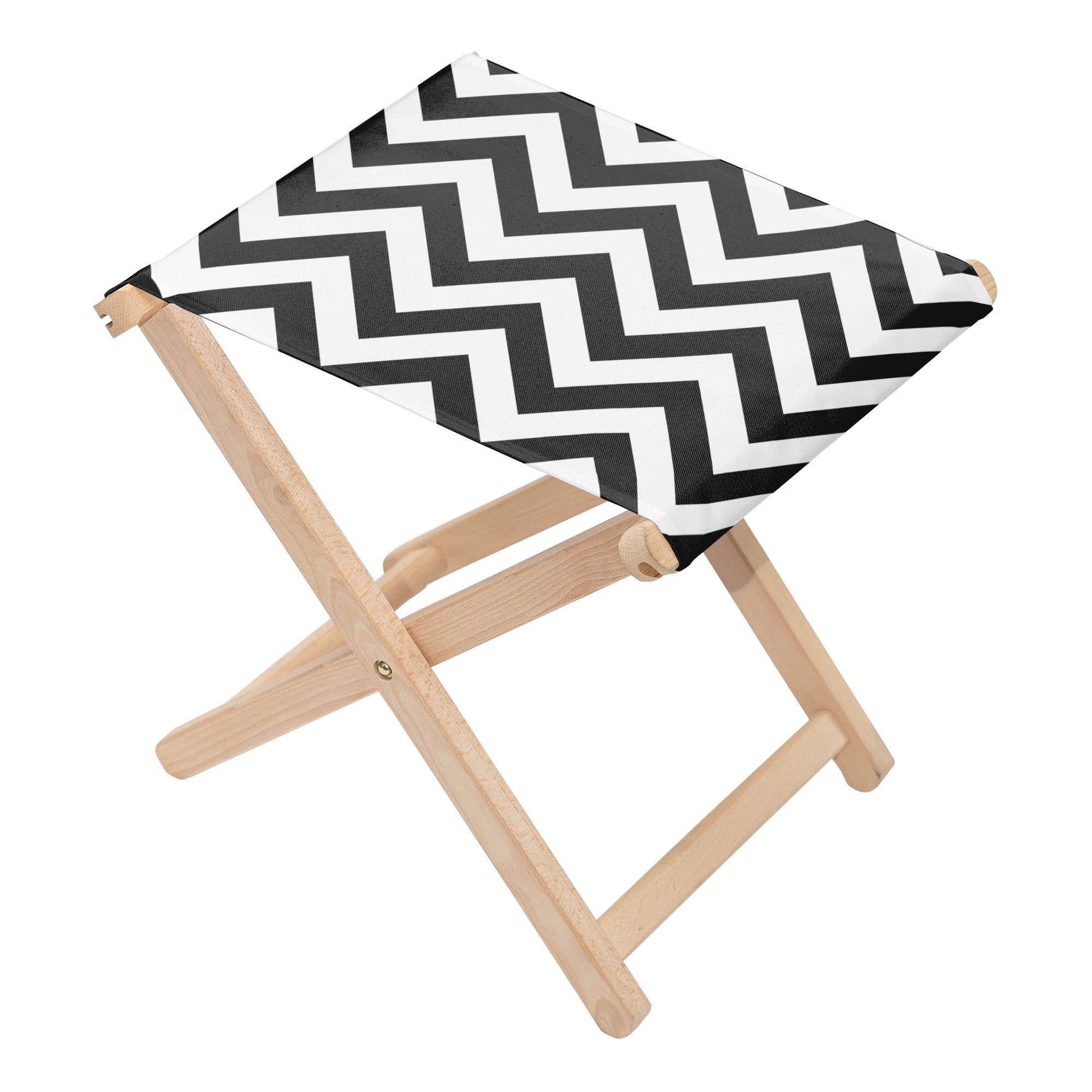 Stuhl Zig Zag Black