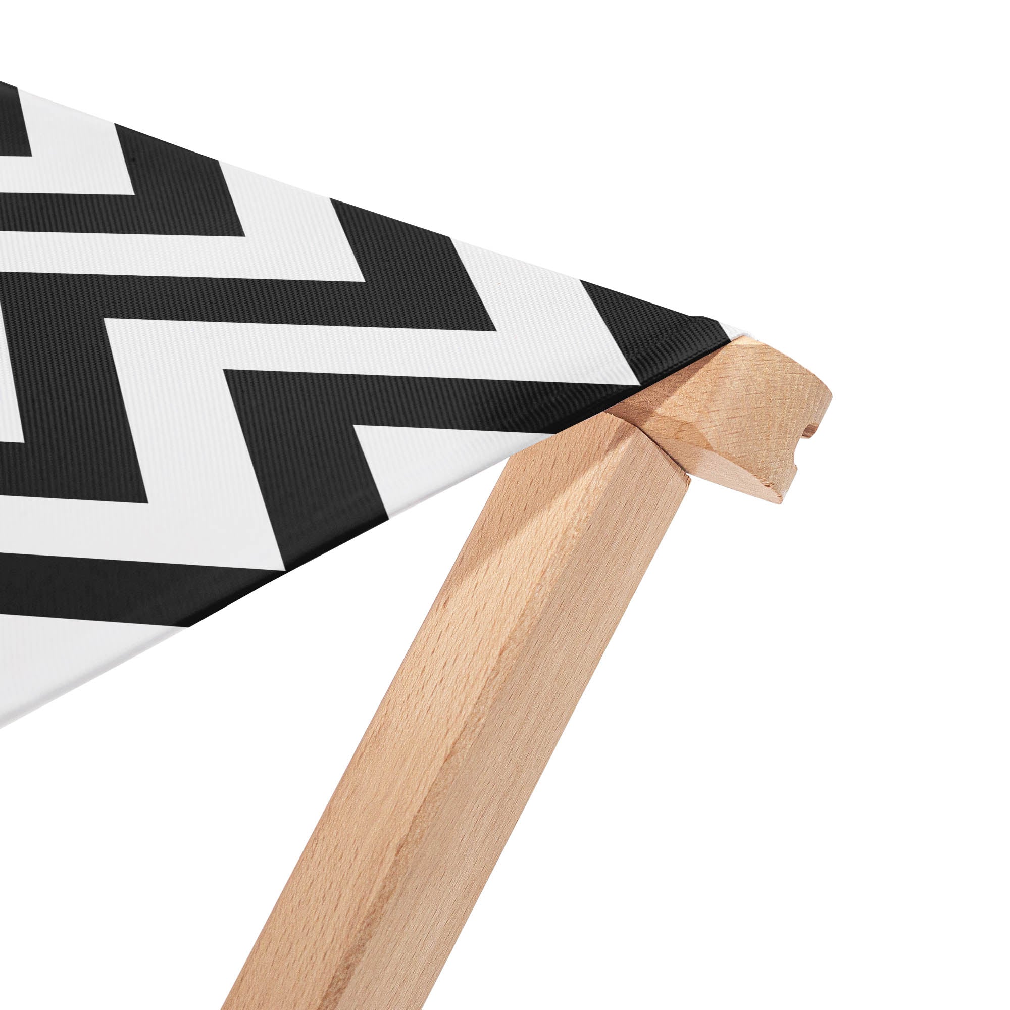 Židlička Zig Zag Black