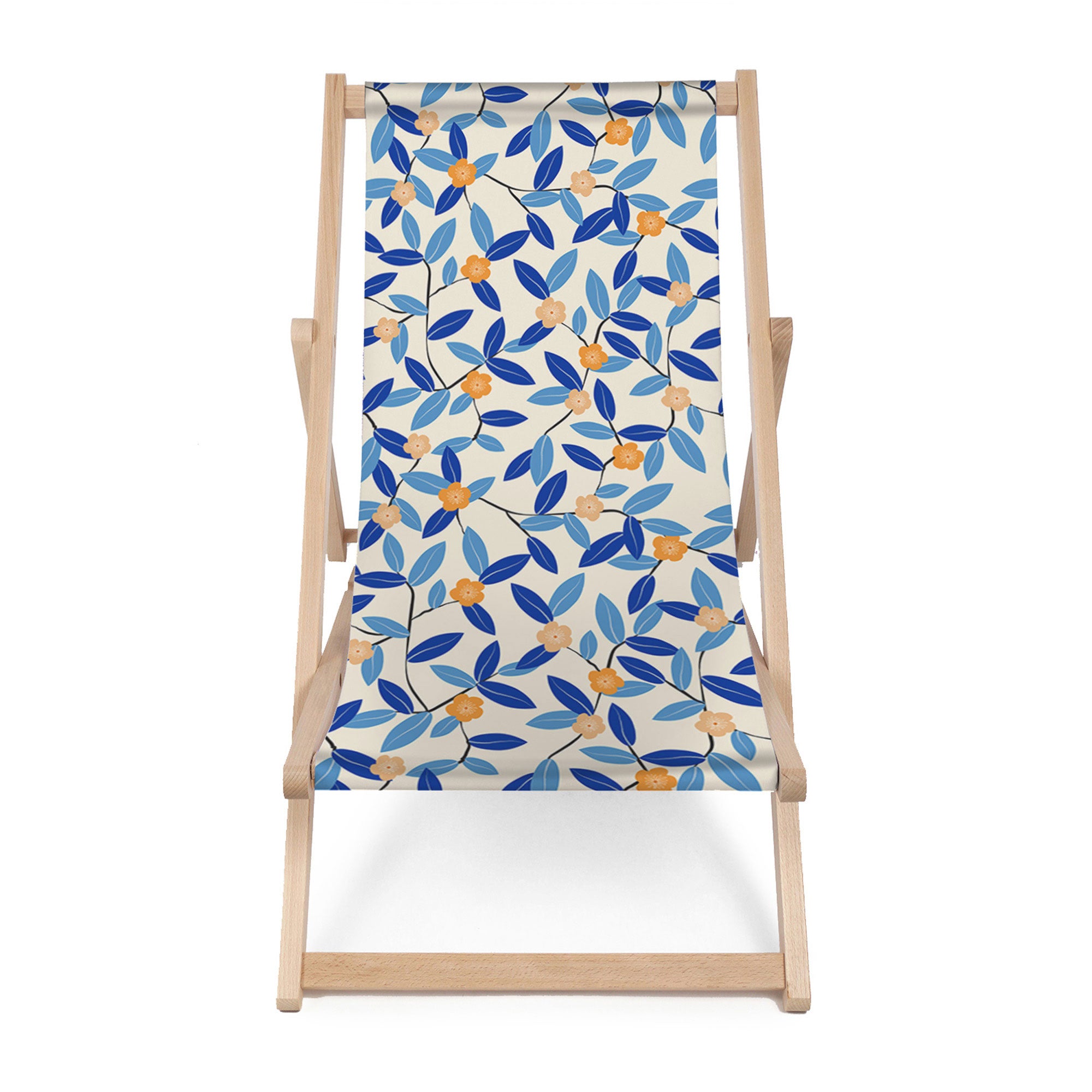 Wooden Deck Chair Energy Blues-M