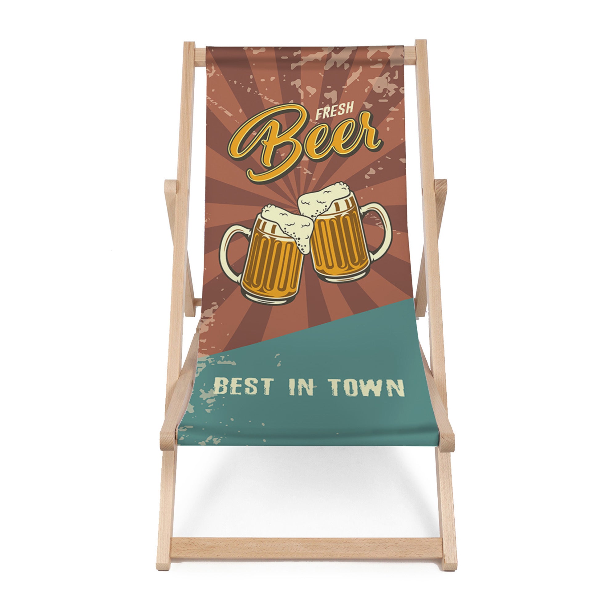 Dřevěné lehátko Beer