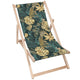 Dřevěné lehátko Monstera Gold Green-M