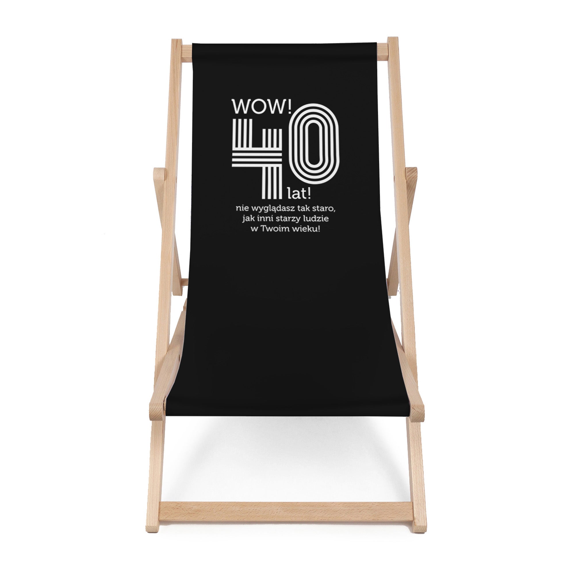 Wooden Deck Chair 40 Years So Old