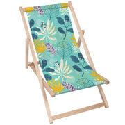 Wooden Deck Chair Abstract Exotic-M