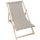 Wooden Deck Chair Autumn Branches-M