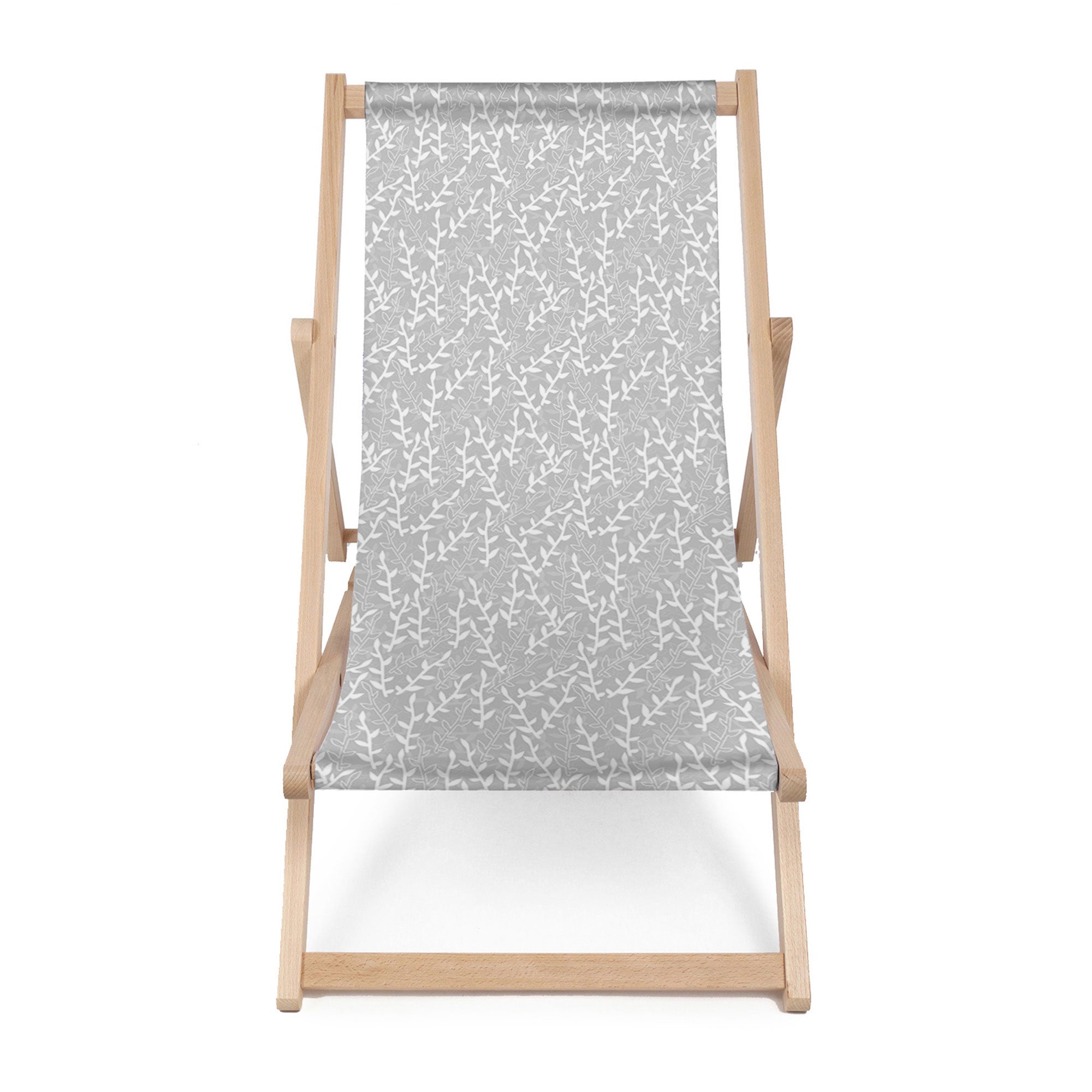 Leżak drewniany Botanical Doodles-M