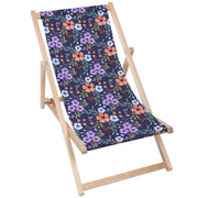 Dřevěné lehátko Botanical Pattern-M