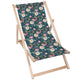 Wooden Deck Chair Daisy Meadow-M