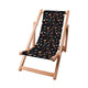 Dřevěné lehátko Dark Terrazzo