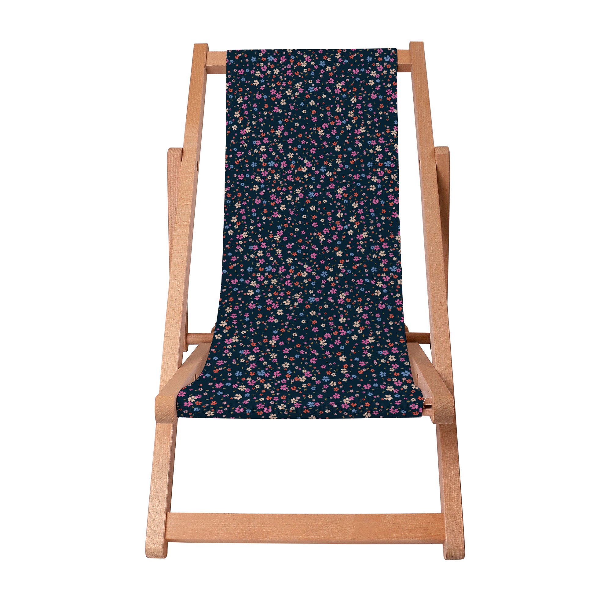 Leżak drewniany Ditsy Floral-S