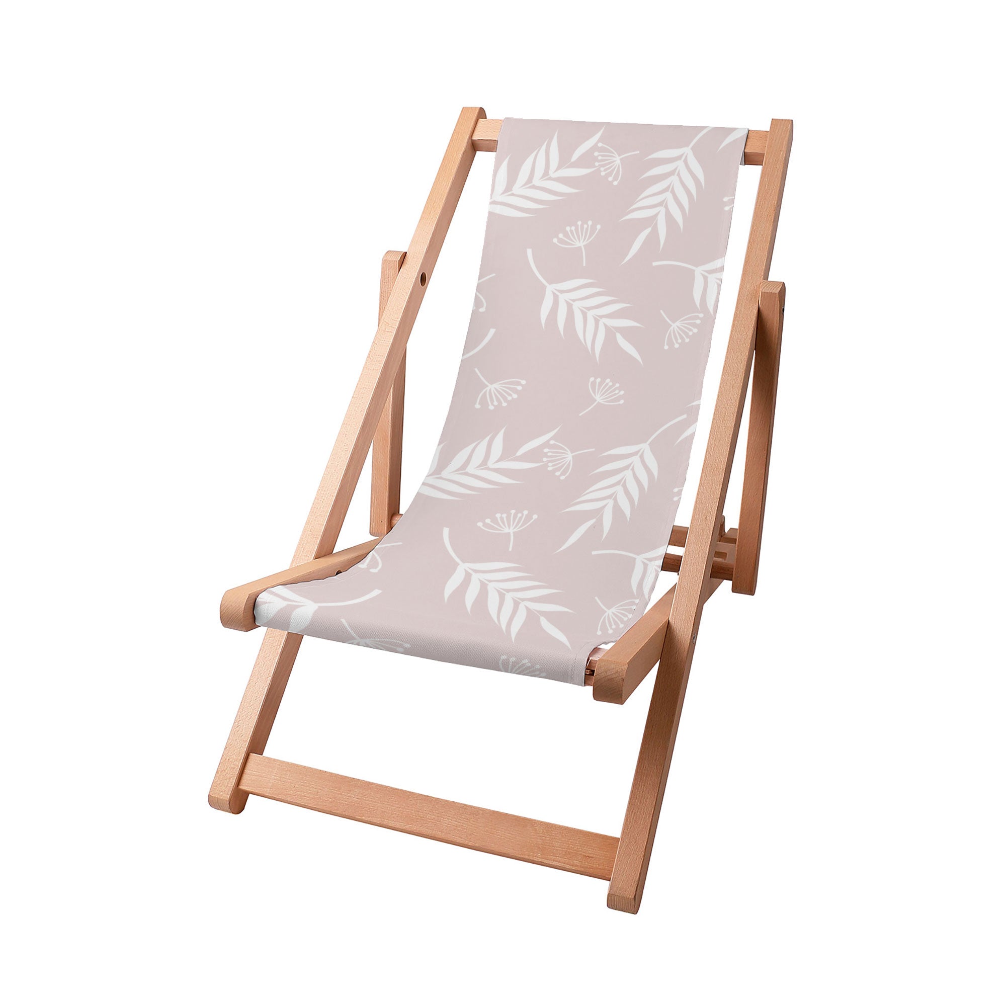 Wooden Deck Chair Easy Sunday Morning-S