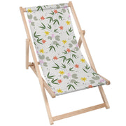 Leżak drewniany Flower Doodling-M