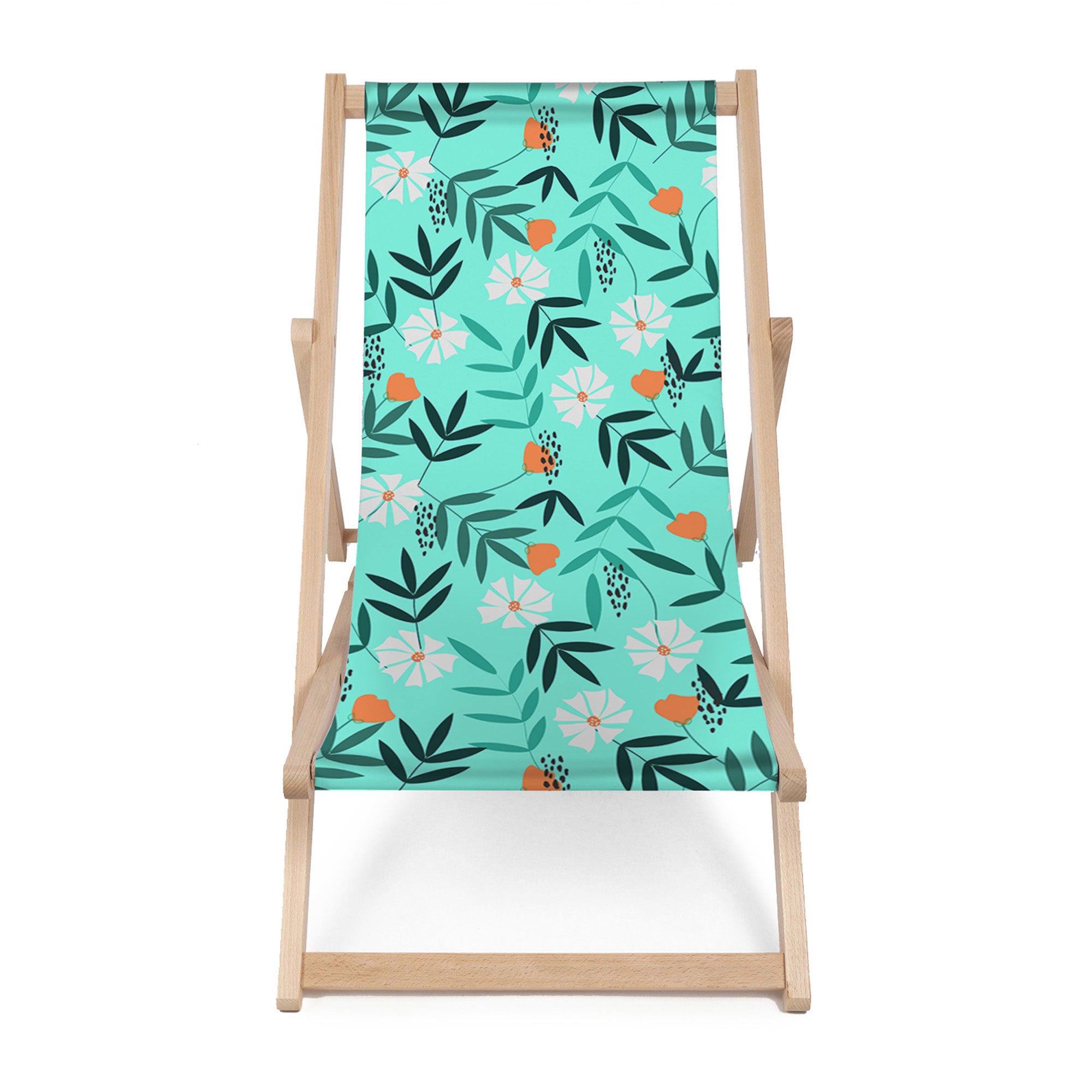 Leżak drewniany Flower Dream-M